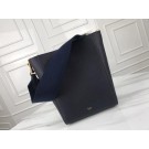 Celine Seau Sangle Original Calfskin Leather Shoulder Bag 3370 Royal Blue JH06128rt58