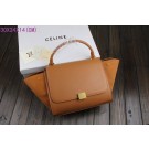 Celine Trapeze Bag Original Leather 3342-1 light coffee JH06502pi25