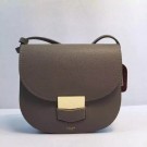 Celine Trotteur Bag Calfskin Leather 8002 Grey JH06298vV16