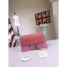 Chloe Faye Shoulder Bag Suede Leather 9201 Pink JH08957IT70