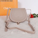 Chloe mini shoulder bags calf leather 27005 grey JH08963Hg74