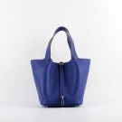 Copy Hermes Picotin 22cm Bags togo Leather 8616 brilliant blue JH01852cS18