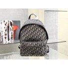 Dior Canvas Backpack Bag M04421 Black JH07316vD13