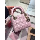 Dior Original Sheepskin Leather tote Bag M673 pink JH07610fK95