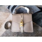 Fashion Imitation Chloe Original Buckskin Leather Lock Bag 3S088 Gray JH08852dK58