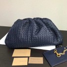 First-class Quality Bottega Veneta Weave Clutch bag 585853 blue JH09243Vu63