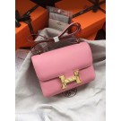 Hermes Constance Bag Epsom calfskin H0713 pink JH01509Vu52