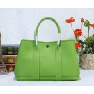 Hermes Garden Party Bag togo Leather H30 green JH01833DY28