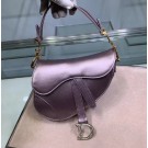Imitation Dior SADDLE SATIN MINI BAG M447S Lilac JH07107Ru69