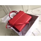 Imitation GIVENCHY Horizon leather shoulder bag 95828 red JH09048Yx32