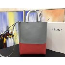 Knockoff AAA Celine CABAS Tote Bag 3365 Gray with red JH06272nQ90