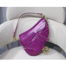 Knockoff Dior SADDLE SOFT CALFSKIN BAG C9045 purple JH07043xd98