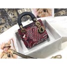 Knockoff Luxury LADY DIOR DIOR TOTE EMBROIDERED CANVAS BAG 2550-1 JH06889Pd89