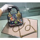 Luxury LADY DIOR embroidered cattle leather M05054 JH07139ze26
