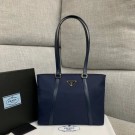 Prada Re-Edition 2000 nylon tote bag 91743 dark blue JH05036tp88