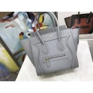 Replica Celine Luggage Micro Original Leather Tote Bag M3308 Light gray JH06203oV69