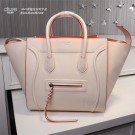 Replica Celine luggage phantom original leather bags 3341 light pink JH06366vJ33