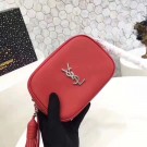 Yves Saint Laurent Original Calf leather mini Shoulder Bag 5804 red JH08206uZ84