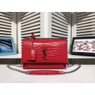 Yves Saint Laurent SUNSET BAG 00931 Shoulder Bag red JH08326nr44