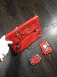 2015 Balenciaga clutch bag 4409 orange JH09462NR41