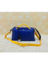2015 Fendi hot style calfskin leather 2356 blue&yellow JH08779Hx86