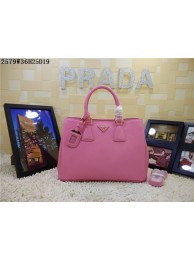 2015 Prada new model litchi grain 2579 pink JH05751mT16