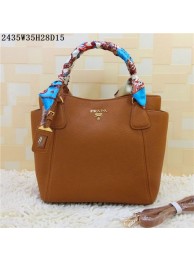 2015 Prada new models shopping bag 2435 naturals JH05759eW69