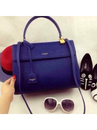 2015 Yves Saint Laurent new model handbag 30430 blue JH08391ja59