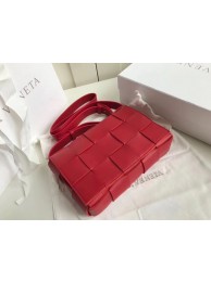 AAA Bottega Veneta Sheepskin Weaving Original Leather 578004 red JH09274xn59