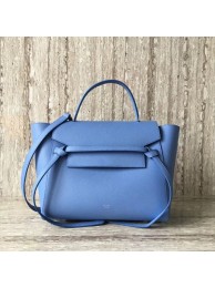 AAAAA Celine Belt Bag Origina Leather Tote Bag A98311 sky blue JH06040Jq92