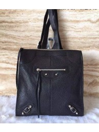Balenciaga Backpack Black Litchi Leather B65535 JH09426Mo27