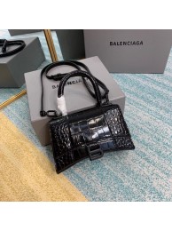 Balenciaga Hourglass XS Top Handle Bag 28331SF black JH09360Nm15