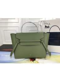 Best Replica Celine Belt Bag Original Leather Medium Tote Bag A98311 green JH06092sm35