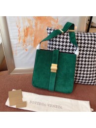 Bottega Veneta Original velvet Leather 578344 green JH09248vV16
