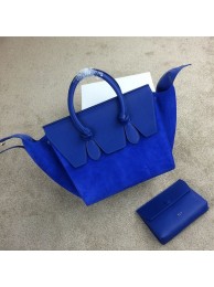 Celine 2015 early spring new handbag 98314 brilliant blue JH06416lp62