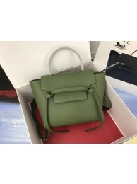 Celine mini Belt Bag Original Calf Leather A98310 green JH06115HF96