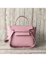 Celine mini Belt Bag Original Calf Leather A98310 pink JH06070Js36