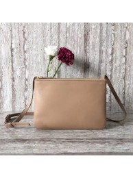 Celine Original Leather Shoulder Bag 55420 Apricot JH06229BV46