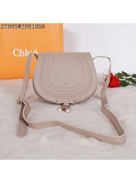 Chloe mini shoulder bags calf leather 27005 grey JH08963Hg74