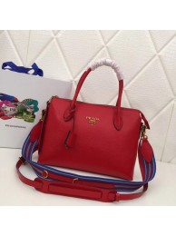 Copy Prada Calf leather bag 1BA157 red JH05400wz58