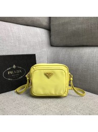 Copy Prada Nylon Shoulder Bag 82022 yellow JH05157Xq19