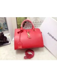Copy Yves Saint Laurent Fringed Cabas Chyc Bag Y3359 Red JH08349Ds70