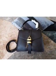 Designer Chloe Original Buckskin Leather Lock Bag 3S088 Black JH08854Iz48