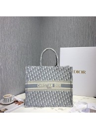 DIOR BOOK TOTE BAG IN EMBROIDERED CANVAS C1286-6 JH06966eO46