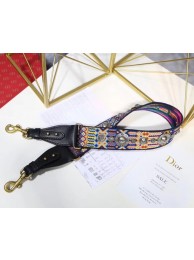 Dior MULTI-COLOURED CANVAS SHOULDER STRAP WITH MEDALLIONS 03566 JH07478vV16
