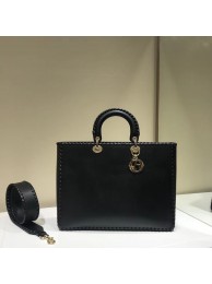 Dior SOFT CALFSKIN BAG C9255 black JH07030Qc12