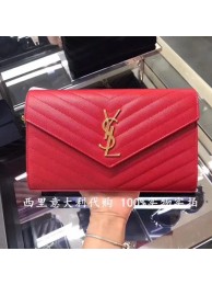 Fake 1:1 Yves Saint Laurent hot style shoulder bag 360459 red JH08338pg57