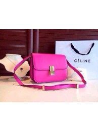 Fake Copy Celine Classic Box Flap Bag Calfskin Leather 2263 Rose JH06305UW33