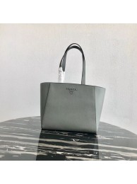 Fake Copy Prada Embleme Saffiano leather bag 1BG288 grey JH05125UW33