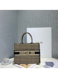 Fake SMALL DIOR BOOK TOTE Embroidered M1296-8 JH06969jp38